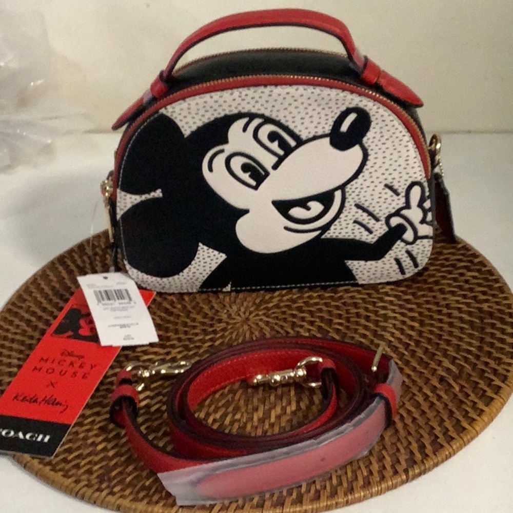 COACH MICKEY CROSSBODY PURSE, PRICE DROP NOV 2024, DOUBLE ZIP AND HANDLE, NWT